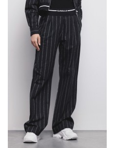 Pantalone donna Gaelle Gessato grigio