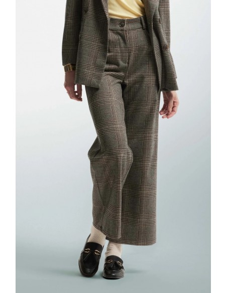 Pantalone donna KOCCA Nero-cannella