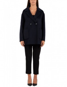 Cappotto donna Hanita Blu zaffiro