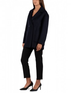 Cappotto donna Hanita Blu zaffiro 2