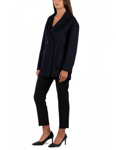 Cappotto donna Hanita Blu zaffiro