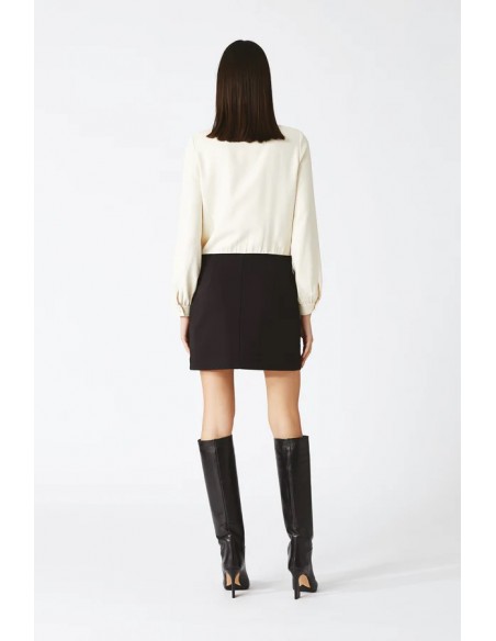 Abito donna Nenette Crema/nero