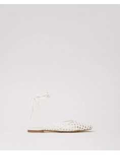 Ballerine Twinset Bianco