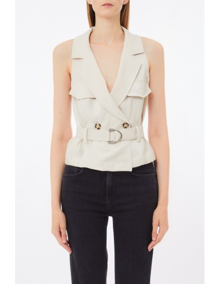 Gilet Liu-Jo Naturale