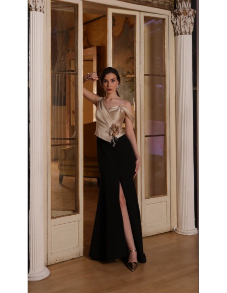 Abito Le Preziose Nero-oro