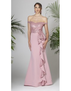 Abito Loren Luxury Rosa