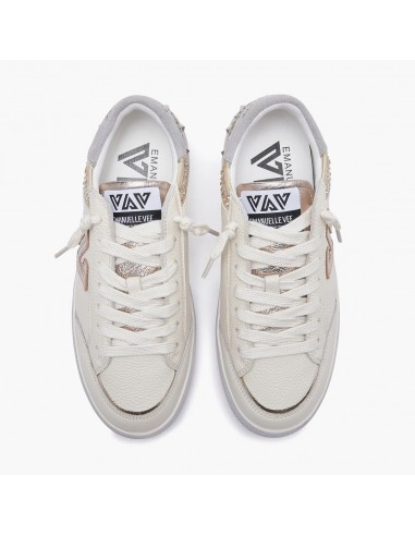 Sneakers Emanuelle Vee Ivory-gold