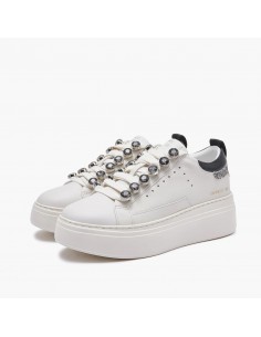 Sneakers Emanuelle Vee Ivory-black