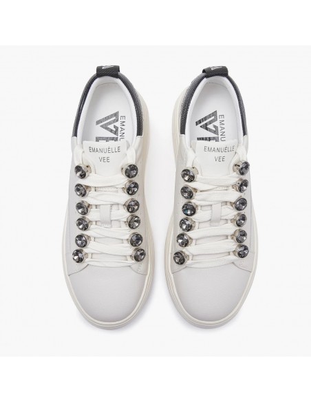 Sneakers Emanuelle Vee Ivory-black
