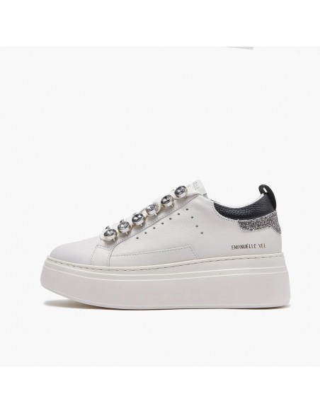 Sneakers Emanuelle Vee Ivory-black