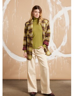 Giacca Dairesy Verde-prugna