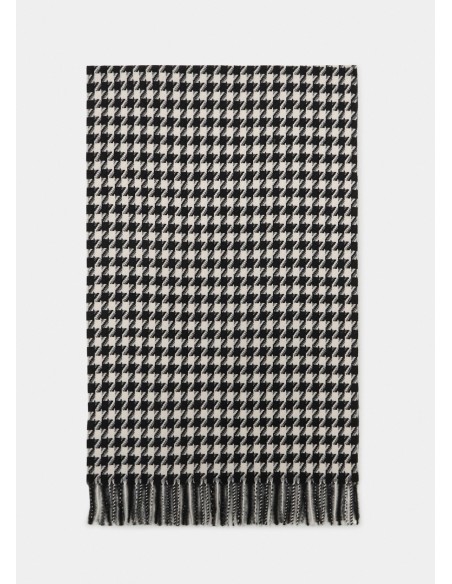 Sciarpa Liu-Jo Nero/pied de poule