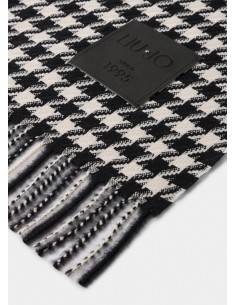 Sciarpa Liu-Jo Nero/pied de poule 2