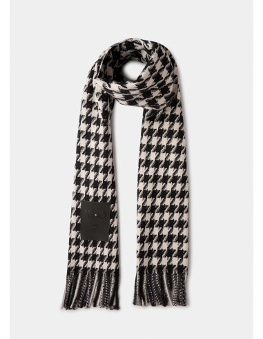 Sciarpa Liu-Jo Nero/pied de poule