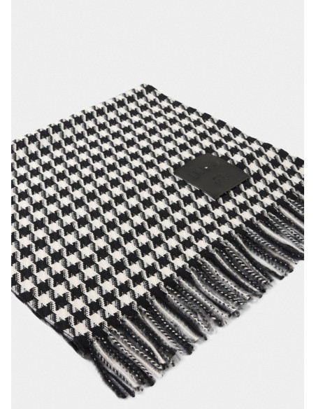 Sciarpa Liu-Jo Nero/pied de poule