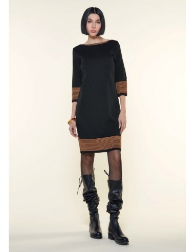 Abito Gai Mattiolo Nero-cammello