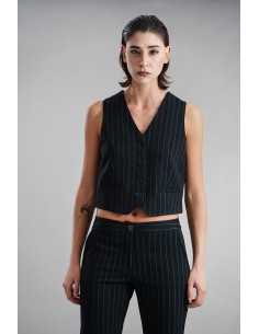 Gilet Gai Mattiolo Nero-verde