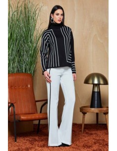 Maglia Shockingai Nero-bianco