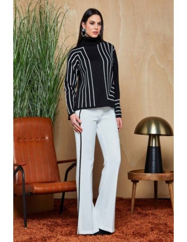 Maglia Shockingai Nero-bianco