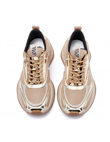 Sneakers Emanuelle Vee Gold-beige