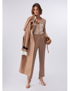 Cardigan Liu-Jo Lt.almond/wh.milk