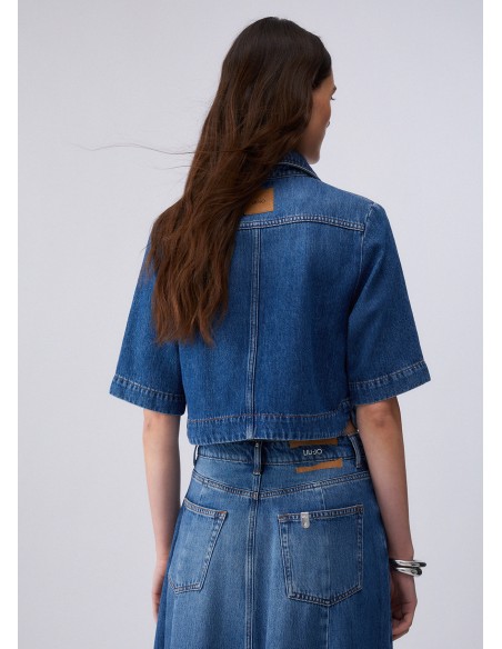 Camicia Liu-Jo Den.Blue dk.superlat