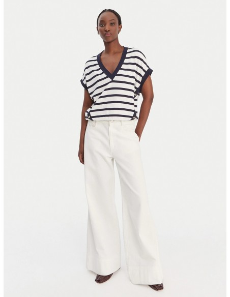 Felpa Liu-Jo Wh.milk/nt.blue sky