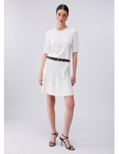 Maglia Liu-Jo Bianco lana