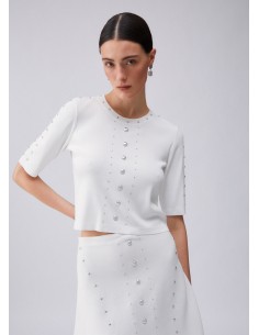 Maglia Liu-Jo Bianco lana 2