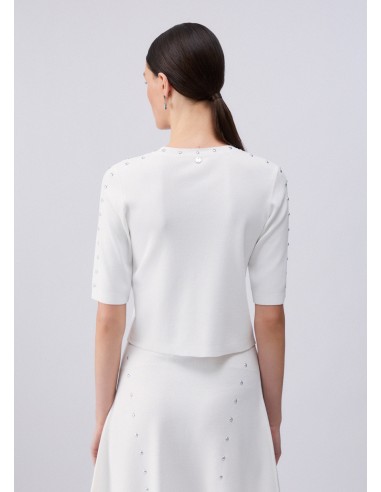 Maglia Liu-Jo Bianco lana