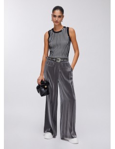 Top Liu-Jo Nero/white milk