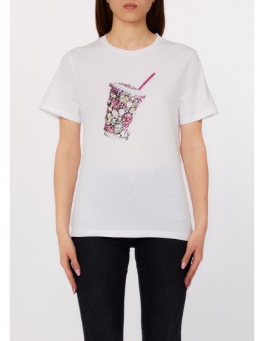 T-shirt Liu-Jo Bco milkshake LJ