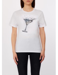 T-shirt Liu-Jo Bco drink LJ