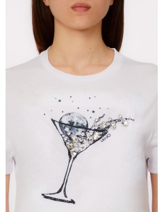 T-shirt Liu-Jo Bco drink LJ 2