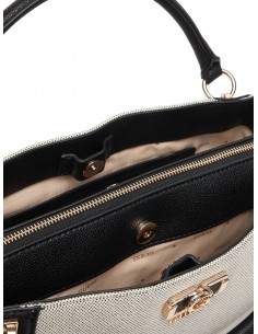 Borsa a mano Guess Natural/Black 2
