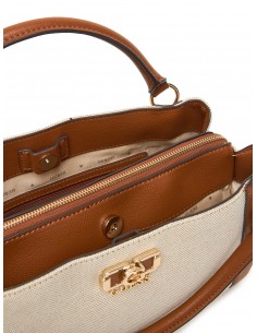 Borsa a mano Guess Natural/Cognac 2