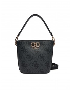 Borsa a tracolla Guess Coal logo