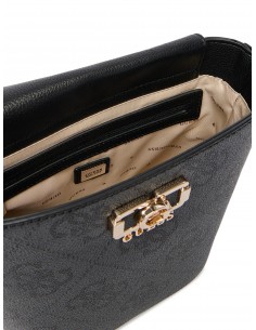 Borsa a tracolla Guess Coal logo 2