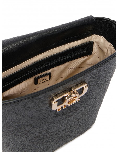 Borsa a tracolla Guess Coal logo