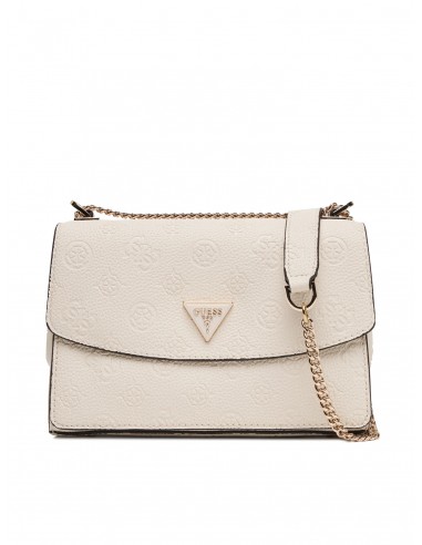 Borsa a tracolla Guess Off white logo