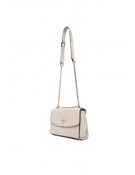 Borsa a tracolla Guess Off white logo