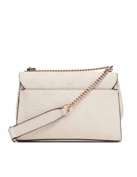 Borsa a tracolla Guess Off white logo