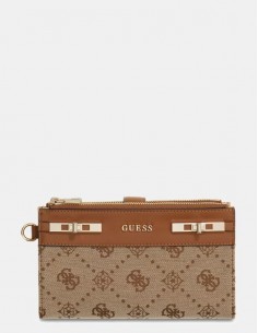 Portafoglio Guess Latte logo
