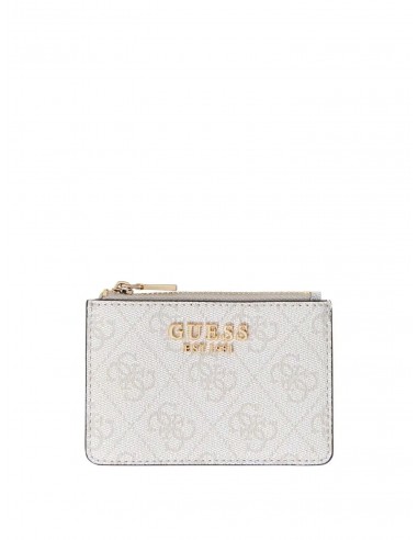 Porta carte Guess Dark taupe logo