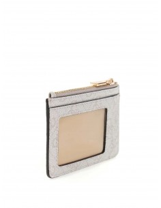 Porta carte Guess Dark taupe logo 2