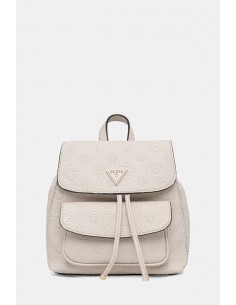 Zaino Guess Off white logo