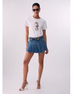 T-shirt Liu-Jo Bco seahorse LiuJo