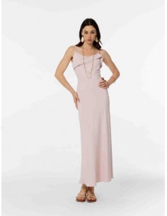 Abito Hanita Rosa cipria