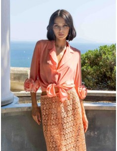 Camicia Hanita Salmone