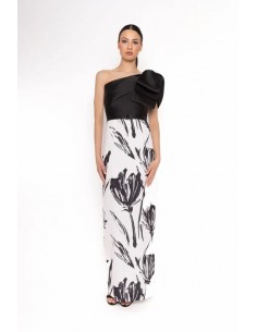 Abito Carla Ruiz Bianco-nero